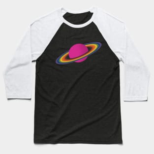 Gay Pride Planet Baseball T-Shirt